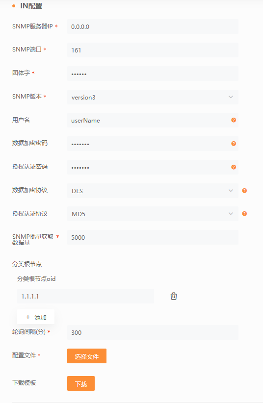 DIP实例 IN配置
